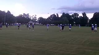 Football Practice at Ragsdale High School in Jamestown NC on 882022 [upl. by Ahsiuqram]