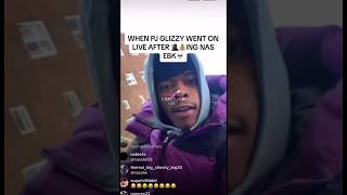 ThrowBack Of Pj Glizzy⭕️ On IG Live After Robbing Nas Ebk ⛪️ [upl. by Swigart]