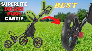 CaddyTek 3 Wheel Golf Push Cart [upl. by Parnell558]