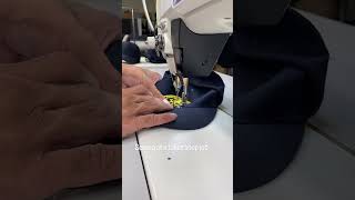 Sewing on a industrial sewing machine [upl. by Nosnirb888]