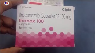 Itranox 100 Capsule  Itraconazole Capsule  Itranox 100mg Capsule  Itranox 100 Capsule Use Benefit [upl. by Hacim375]