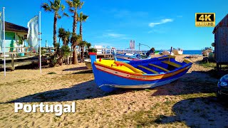 Armacao De Pera March 2023 🇵🇹 Walking Tour 4K 60FPS – Algarve Portugal [upl. by Dimo]