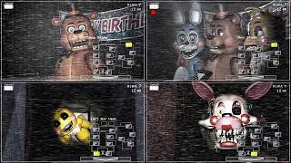 FNaF Toys in Real Time Voice Lines Animation Compilation [upl. by Nyllewell]