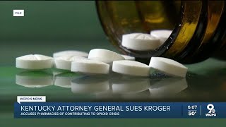 Kentucky AG alleges Kroger contributed to opioid crisis [upl. by Carlita]