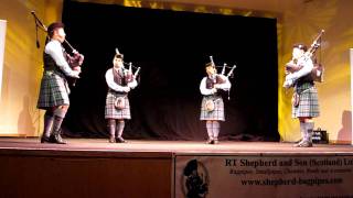 Inveraray and District Pipe Band Winner International Quartet Competition Piping Live 2011 [upl. by Crisey]