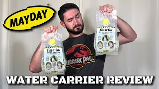 Mayday Emergency Fill n Go Water Carrier  Quick Review [upl. by Ylrahc472]