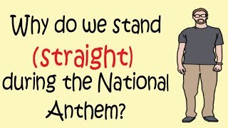 General Knowledge Question and Answer  Why should we stand during National Anthem  India GK [upl. by Anawqahs]