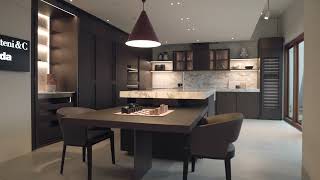 Ratio Kitchen from MolteniampC At Livingspace Interiors Vancouver [upl. by Wendin]