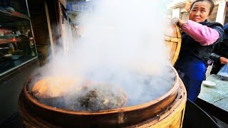 DEEP Chinese Street Food and Spicy Market Tour in Chengdu China [upl. by Rosenfeld]