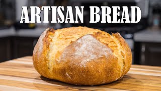 Artisan bread in a Dutch oven [upl. by Kippy]