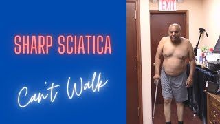 Sharp Sciatica Cant Walk  Dr Suh Specific Chiropractic NYC [upl. by Novak]