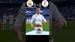 Real Madrid vs Granada CF La Liga [upl. by Cahilly]