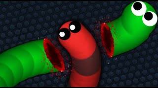 Slitherio 1 Hacker Troll Snake vs Giant Snakes Epic Slitherio Gameplay [upl. by Prisca]