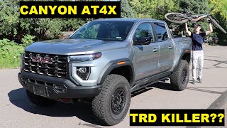 Is the New GMC Canyon Truly Underrated 2024 GMC Canyon AT4X AEV [upl. by Nyladnek]