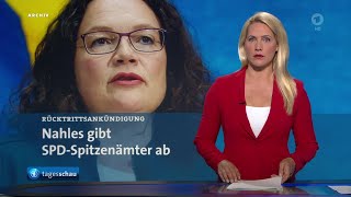 tagesschau 2000 Uhr 02062019 [upl. by Wj]