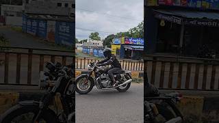 Continental Gt 650  Ride With Riding Gears gt650 continentalgt650 youtuber ytshorts [upl. by Yardna]