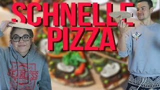 LULUS FUNNY VEGAN KITCHEN Vegane Pizza in 20 Minuten [upl. by Nofets272]