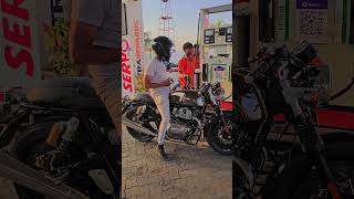 Continental Gt 650 Full tank Petrol in 500 gt650 continentalgt650 youtuber ytshorts [upl. by Davine]