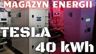 TESLA Jak Działa Wysokonapięciowy Magazyn Energii 40kWh EVES [upl. by Adyaj]