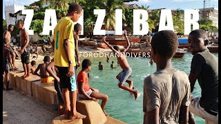 Zanzibar  Forodhani divers [upl. by Caton]