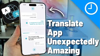 Hands on Apples Translate App Is More Impressive Than You Think  A Complete Guide [upl. by Rosenberger447]