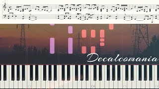 BTS Jungkook 방탄소년단 정국  Decalcomania Demo Piano Tutorial 피아노 튜토리얼 by Lunar Piano [upl. by Dallis]