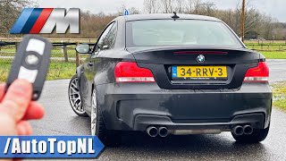 BMW 1M Coupe REVIEW on AUTOBAHN NO SPEED LIMIT by AutoTopNL [upl. by Bertine]