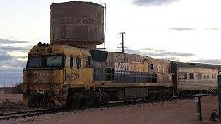 Trains of the Trans Australian Railway  Forgotten Rawlinna Remote Railway Town [upl. by Zoba72]