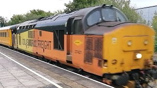 051023  Class 37  37241 TampT 37610  Network Rail Test Train  Derby RTC to Derby RTC [upl. by Rew]