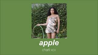 charli xcx  apple slowed amp reverb [upl. by Aia]