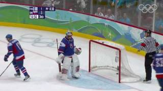 Amazing Ice Hockey Mens Highlights  Vancouver 2010 Winter Olympics [upl. by Tihw35]