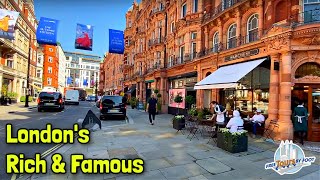 Mayfair London Walking Tour  Lifestyles of the Rich and Famous [upl. by Hickey759]