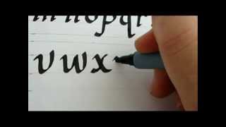 How To Write calligraphy Letters [upl. by Elum646]