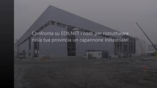 Costo ristrutturazione capannone industriale  EDILNET IT [upl. by Sherri]