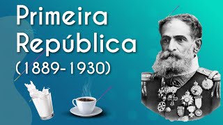 Primeira República 18891930  Brasil Escola [upl. by Esinnej]