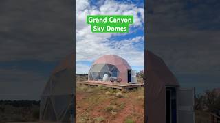 Sky Domes Hotel at the Grand Canyon  ​⁠clearskyresorts SkyDome GrandCanyon [upl. by Ruenhcs317]