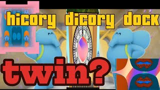 hicory dicory dock Twin beautiful result BIRD DUCK KIDS AND ELEPHANT [upl. by Ahtiek]