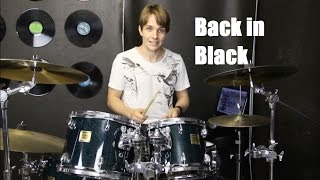 Learn Drums to Back in Black by ACDC [upl. by Jp848]