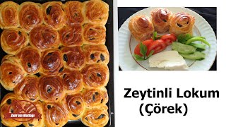 Zeytinli Lokum Çörek Tarifi [upl. by Trelu]