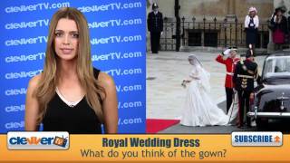 Royal Wedding Dress  Did you like Kate Middletons gown [upl. by Fontana193]