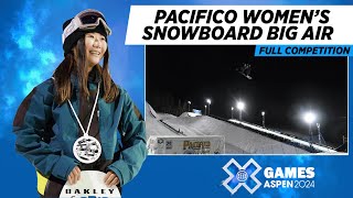 Pacifico Women’s Snowboard Big Air FULL COMPETITION  X Games Aspen 2024 [upl. by Ap755]