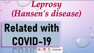 Leprosy Hansens disease [upl. by Alcine]