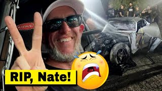 What happened to Cali Nate from Street Outlaws D3D in Massive Crash [upl. by Aicenad]