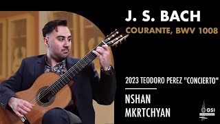 J S Bachs quotCourantequot from quotCello Suite No 2quot played by Nshan Mkrtchyan on a 2023 Teodoro Perez [upl. by Dnalel]