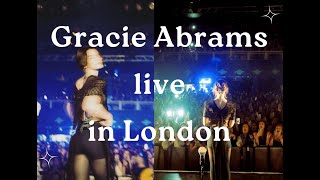 gracie abrams  in between 🤍 live in london night one [upl. by Georgeta]