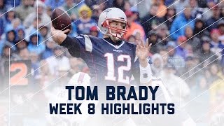 Tom Brady Explodes for 300 Yards amp 4 TDs  Patriots vs Bills  NFL Week 8 Player Highlights [upl. by Rowe]