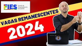 Vagas Remanescentes FIES 2024 [upl. by Satterlee]