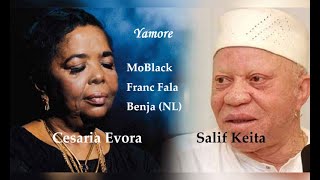 Original vs Remix Yamore  Salif Keita amp Cesaria Evora  MoBlack Franc Fala Benja NL [upl. by Camarata212]