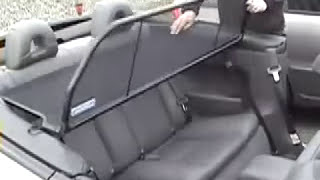 Solara 2005 to 2010 convertible wind deflector install video Designed by Love The Drive [upl. by Airdnala]