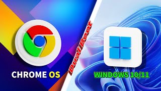 Dual Boot Chrome OS And Windows 11  Step by Step guide 2024 [upl. by Milurd]